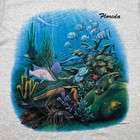 Vintage 1994 Florida Marine Life Ocean Coral Reef Graphic Souvenir T-shirt - Xl