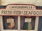 Nos Ohio Wholesale Wood Cat 3d Cat Window 9x7 Fish   Seafood 240555