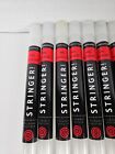 Bullseye Glass Stringer Lot Of 10x - 18  Tubes - Clear 001101-0107 