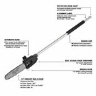 Milwaukee 49-16-2720r M18 Fuel 10  Pole Saw Attachment  certified Refurbished 