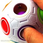 Rainbow Cube Magic Puzzle 50 Fidget Ball Stress Relief Autism Fidget Gifts Toys