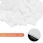 200g Mosaic Tiles Irregular Glass Mosaic Tiles Stained Glass White Series
