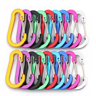 5pc Aluminum Alloy Carabiner Outdoor Backpack Camping Climbing Buckle Fishing Ho