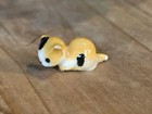 Rare Vintage Hagen Renaker  369 Calico Kitty Drinking Cat Figurine    flaws