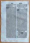 Saint Urbanus St  Dionysio - Post Incunable Woodcut Leaf P  Natalibus - 1508