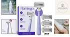 Refined Women s Shaving Kit  Ergonomic Razor  4 Stainless Steel Refills  Holder