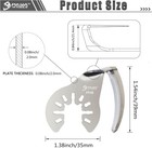 Multi Tool Cold Knife Blade  Windshield Knife Blades Car Windshield Py178 2-pack