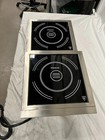 Avantco Stainless Steel Double Countertop Step-up Induction Range - 208-240v 