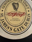 Guinness Extra Stout St James  Gate Dublin Goatskin   Birch Wood Bodhran