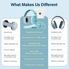 2-in-1 Baby Ear Muffs For Hearing Protection  Noise Cancelling Earmuffs For B   