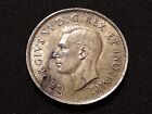 1941 Canada 50 Cent Half Dollar Au Bu George Vi Silver Low Mint World Ww2 Coin