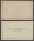 Bosnia Hungarian Administration Postal Stationery Mint Collection  18 Items 