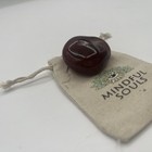 Mindful Souls 39g Natural Red Agate Polished Quartz Crystal Reiki Energy Healing