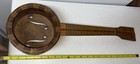 Vintage Wood Banjolele Resonator Banjo Ukulele
