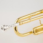 New 4335 Bb Trumpet B Flat Brass Silver Plated Professional Trumpet With Case