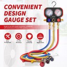 Ac Gauges  Ac Manifold Gauge Set For R22 r410a r134a Refrigerant  3 Way Hvac