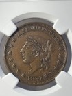1837 Hard Times Token High Grade Liberty - Not One Cent Ngc Ms 62 Ht47