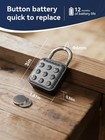 Nexuslab Ip67 Waterproof Digital Combination Padlock Keyless 6-digit Gym Locker