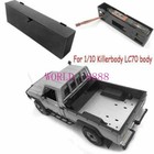 Metal Battery Box Cover Case Parts For 1 10 Killerbody Lc70 Body Without Battery