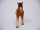  765 Vintage Porcelain Horse Figurine With Partial Sticker On Its Belly 