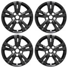 Wheel Skins Compatible With Chevrolet Equinox 2010-2017  17 Inch Glossy Black