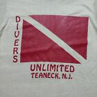 Vintage 70s 80s Divers Unlimited Teaneck New Jersey Single Stitch Shirt Size S