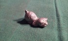Vintage Spoontique Pewter P97 Cocker Spanial Dog Figurine Figure Miniature Pup