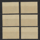 Italy C42 - C47 Mint Never Hinged 1933 Zeppelin Airmail Stamp Set