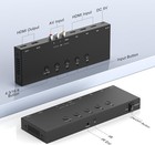 4 In 2 Out Rca hdmi Switcher - 4 3 16 9 2 Ports Hdmi Output Support 4k