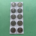 L  k Canada Coins Lot 10 Crown Dollars Unc Silver 90  Offer