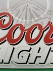 Coors Light Beer-metal Sign For Bar  Garage  Man Cave  Game Rooms