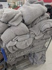 Unfolded Barefoot Dreams Cozychic  Throw Blanket 54x72 Dove Grey Customer Opened