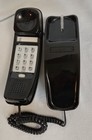Western Electric Black Trimline Telephone Desk Touch Tone Phone Works