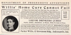 1904 Quack Medicine Advertisement Cure Liquor Drinkers Act Men Antique Print Ad