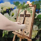 Musgsfbbs A Cord Of Three Strands Wedding Ceremony Sign 16x22in Unity Rope Cr   