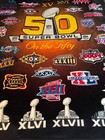 Northwest Super Bowl 50 Nfl Commemorative Fleece Blanket Super Bowl Logos Rare