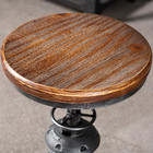 Antique Retro Vintage Swivel Bar Stool Industrial Water Pipe Design Pub Hydrant 