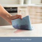 50 Pack Microfiber Cleaning Cloth  Bulk Towels For Home  Reusable Microfiber