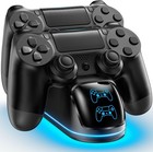 Charger Station For Ps4 Controller  Dual Fast Charging Dock For Ps4 slim pro    