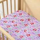 Little Sleepies Disney Part Of Her World Ariel Mermaid Standard Crib Sheet Nwt