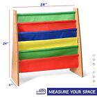 5 Pockets Book Shelf Organizer And Magazine Rack For Kids And Adults