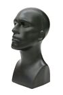 2pcs Male Abstract Mannequin Head Light Weight Style Display  ps-m-bk X2