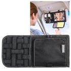 Visor Organizer With Mirror And Hidden Registration And Insurance One Size