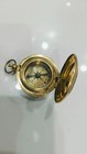 Antique Vintage Brass Pocket Compass Brass Nautical Compass