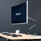 Vivo Single Ultrawide 40  Computer Monitor Desk Mount With Pneumatic Spring Arm