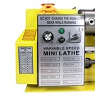 Erie Tools Mini Bench Top Lathe Cutter Kit And  Double Bearing Rolling Center