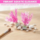 Abeillo Silk Aquarium Plants For Betta Fish Tank  2pcs 10cm Small Aquarium