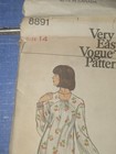 Vogue Patterns Vintage Original Very Easy 8891 Women s Dress Pattern Size 14