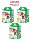 Sale  Fujifilm Instax Mini Instant Film- Value- 3 Twin Packs  60 Total Exp 2025