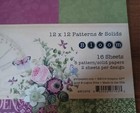 Graphic 45 Bloom 12  X 12  Paper Pad-16 Sheets- Patterns   Solids-from 2019